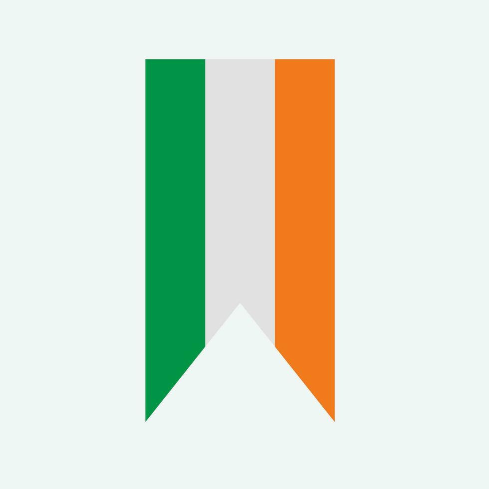 Ierland vlagpictogram vector
