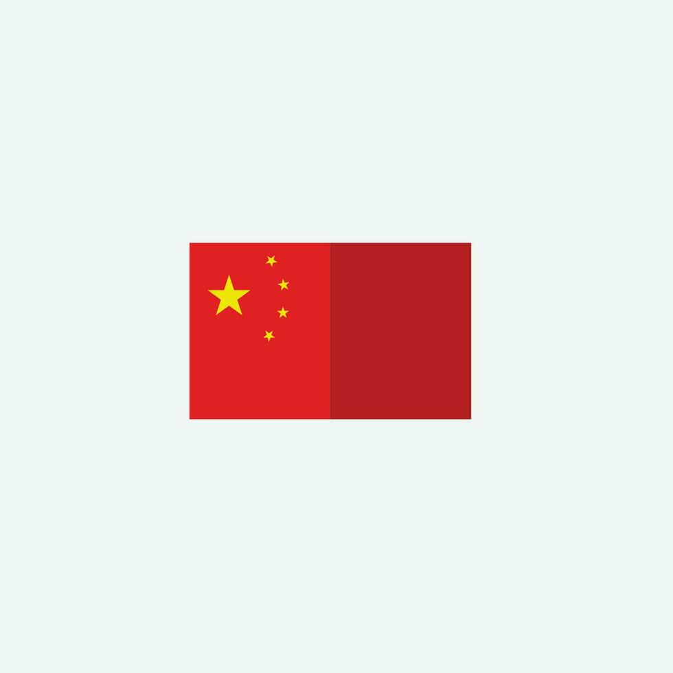 china vlag icoon vector