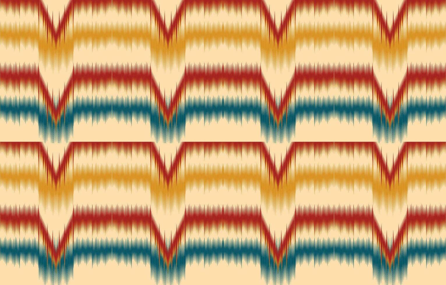 etnisch abstract ikat kunst. aztec ornament afdrukken. meetkundig etnisch patroon naadloos kleur oosters. ontwerp voor achtergrond ,gordijn, tapijt, behang, kleding, inpakken, batik, vector illustratie.