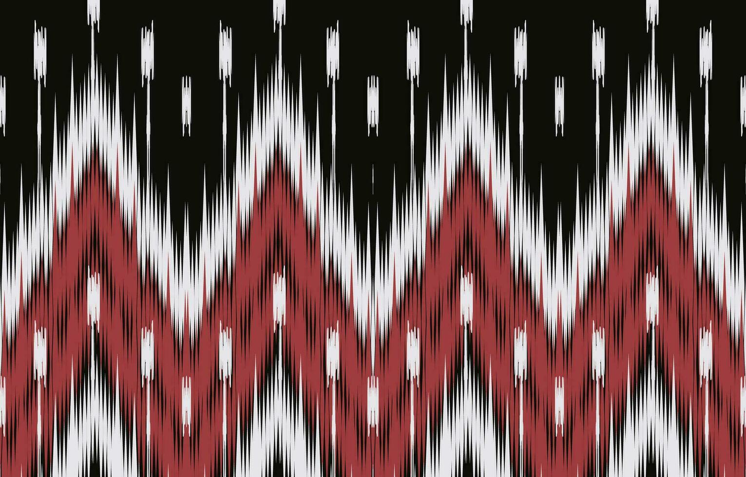 etnisch abstract ikat kunst. aztec ornament afdrukken. meetkundig etnisch patroon naadloos kleur oosters. ontwerp voor achtergrond ,gordijn, tapijt, behang, kleding, inpakken, batik, vector illustratie.