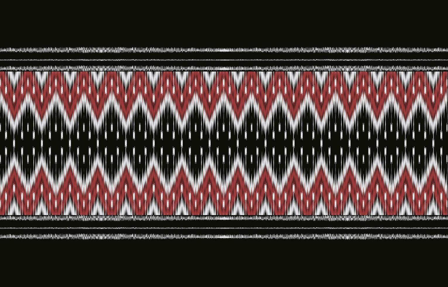 etnisch abstract ikat kunst. aztec ornament afdrukken. meetkundig etnisch patroon naadloos kleur oosters. ontwerp voor achtergrond ,gordijn, tapijt, behang, kleding, inpakken, batik, vector illustratie.