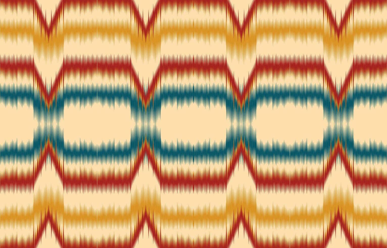 etnisch abstract ikat kunst. aztec ornament afdrukken. meetkundig etnisch patroon naadloos kleur oosters. ontwerp voor achtergrond ,gordijn, tapijt, behang, kleding, inpakken, batik, vector illustratie.