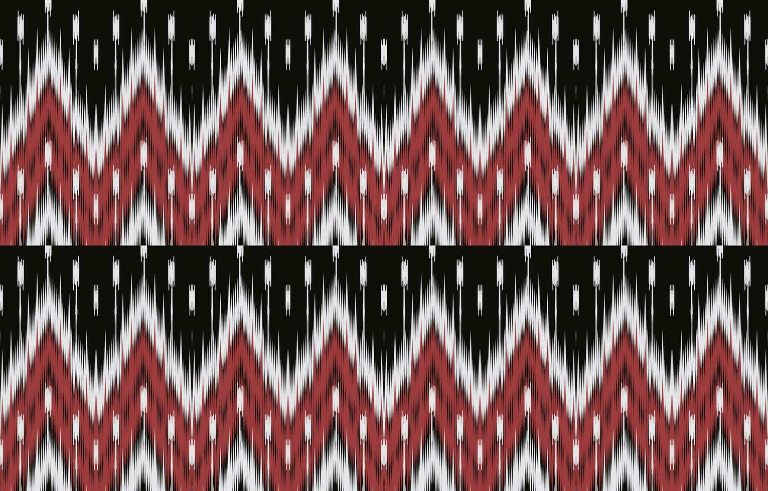 etnisch abstract ikat kunst. aztec ornament afdrukken. meetkundig etnisch patroon naadloos kleur oosters. ontwerp voor achtergrond ,gordijn, tapijt, behang, kleding, inpakken, batik, vector illustratie.