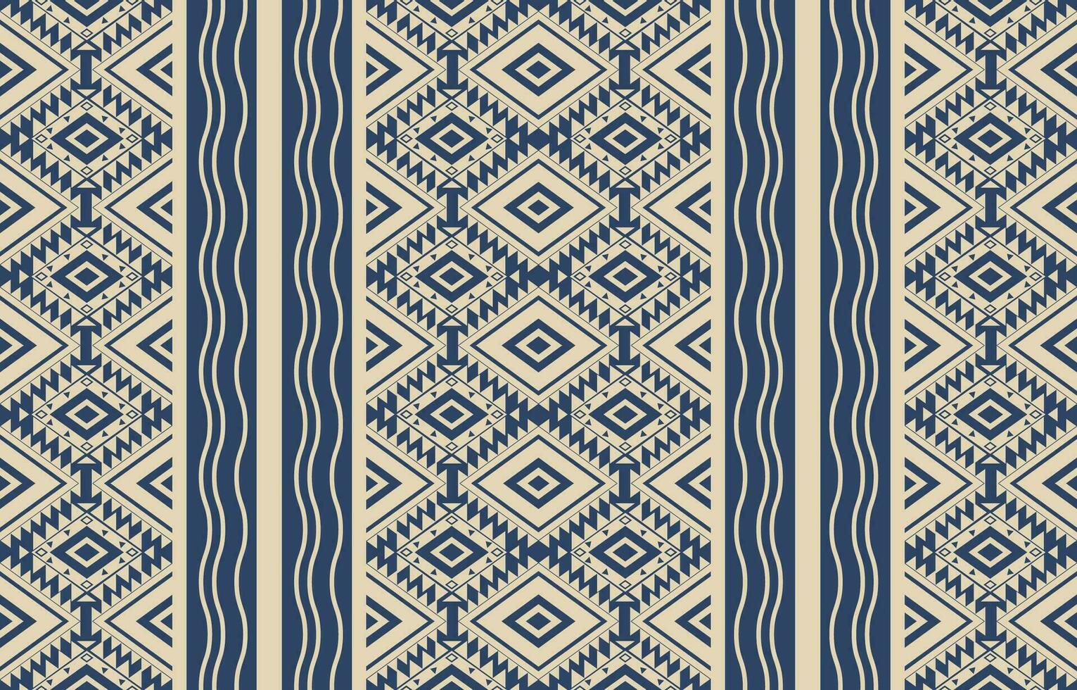 etnisch abstract ikat kunst. aztec ornament afdrukken. meetkundig etnisch patroon naadloos kleur oosters. ontwerp voor achtergrond ,gordijn, tapijt, behang, kleding, inpakken, batik, vector illustratie.