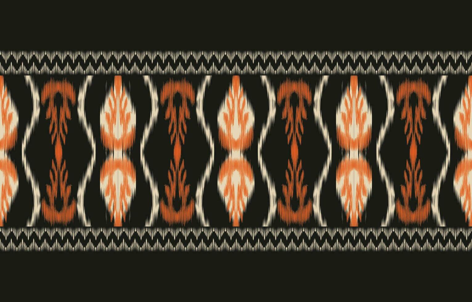 etnisch abstract ikat kunst. aztec ornament afdrukken. meetkundig etnisch patroon naadloos kleur oosters. ontwerp voor achtergrond ,gordijn, tapijt, behang, kleding, inpakken, batik, vector illustratie.