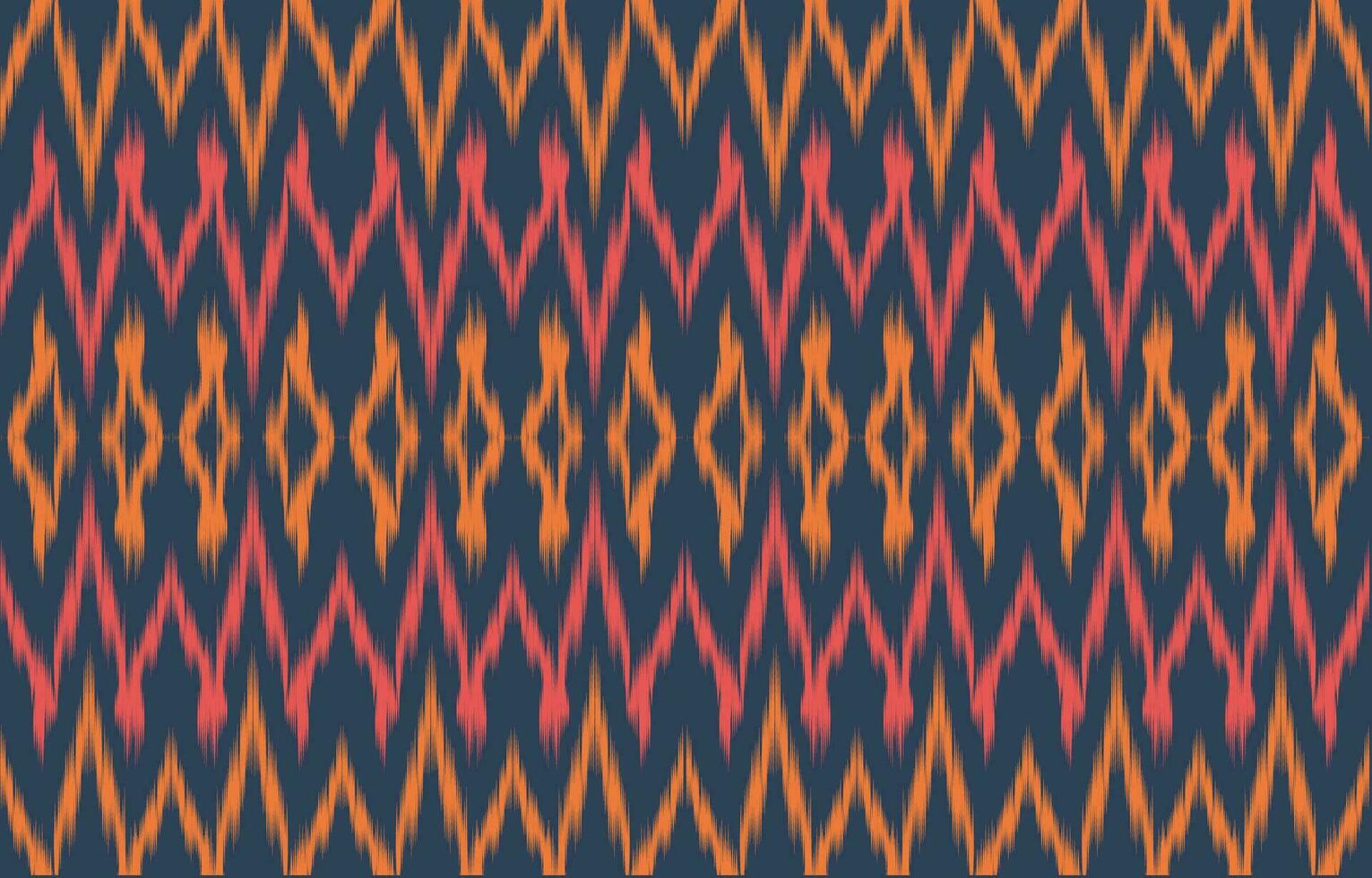 etnisch abstract ikat kunst. aztec ornament afdrukken. meetkundig etnisch patroon naadloos kleur oosters. ontwerp voor achtergrond ,gordijn, tapijt, behang, kleding, inpakken, batik, vector illustratie.