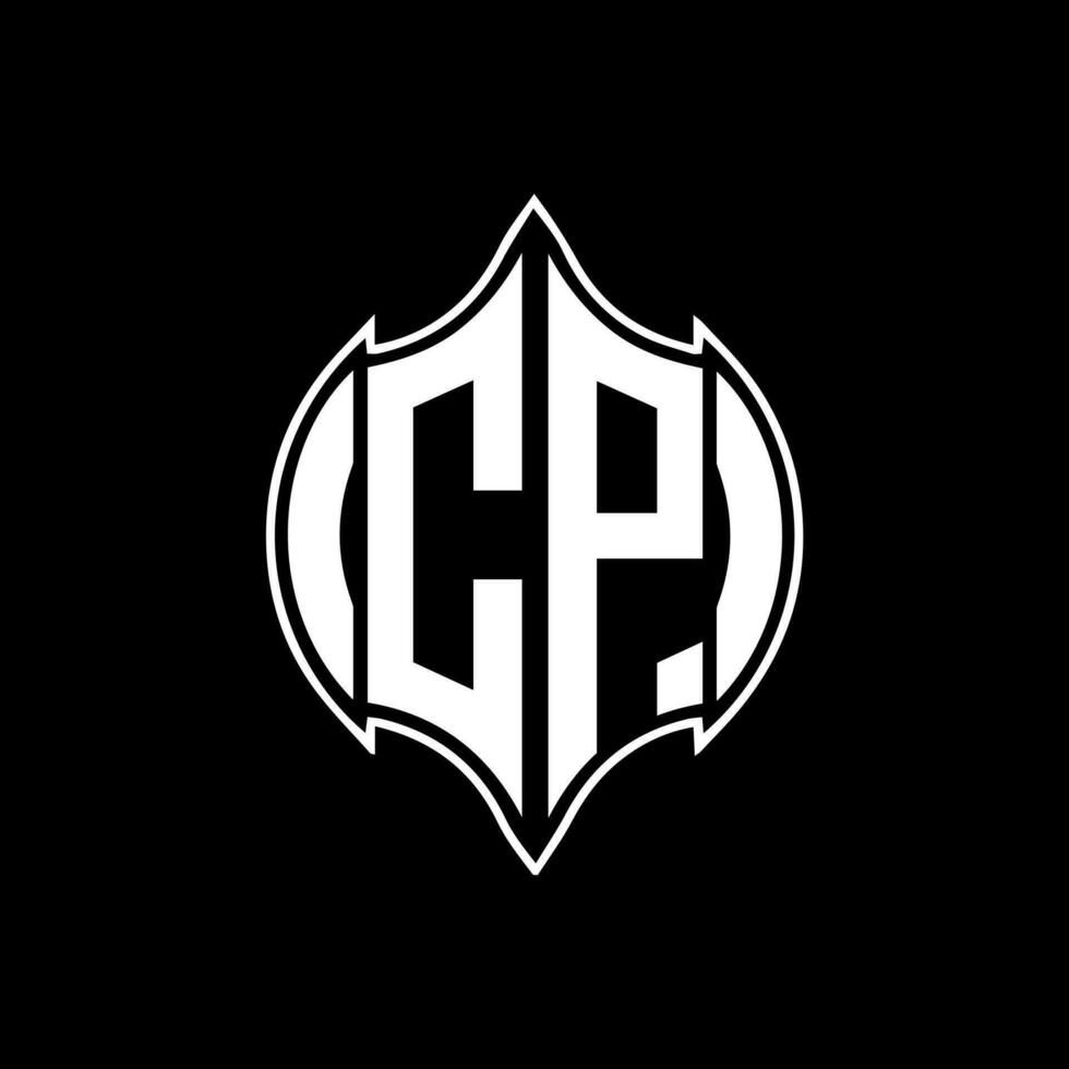 cp brief logo. cp creatief monogram initialen brief logo concept. cp uniek modern vlak abstract vector brief logo ontwerp.