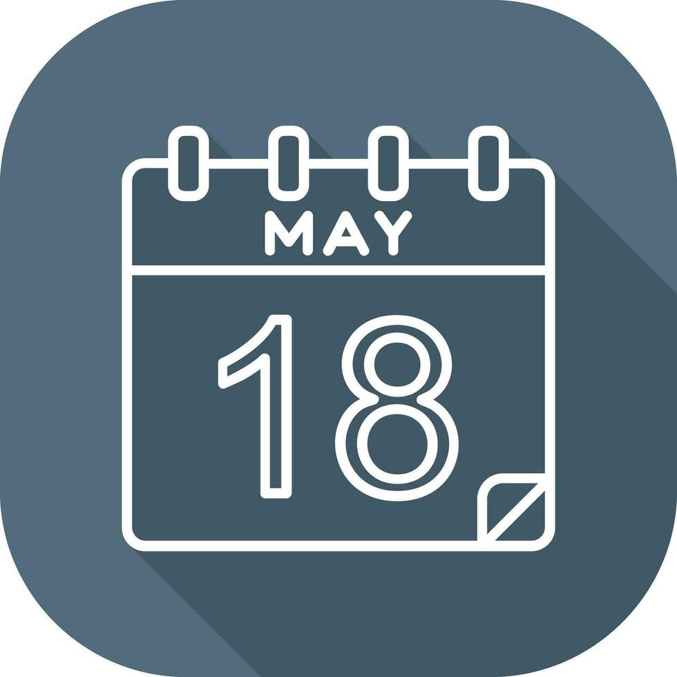 18 mei vector icoon