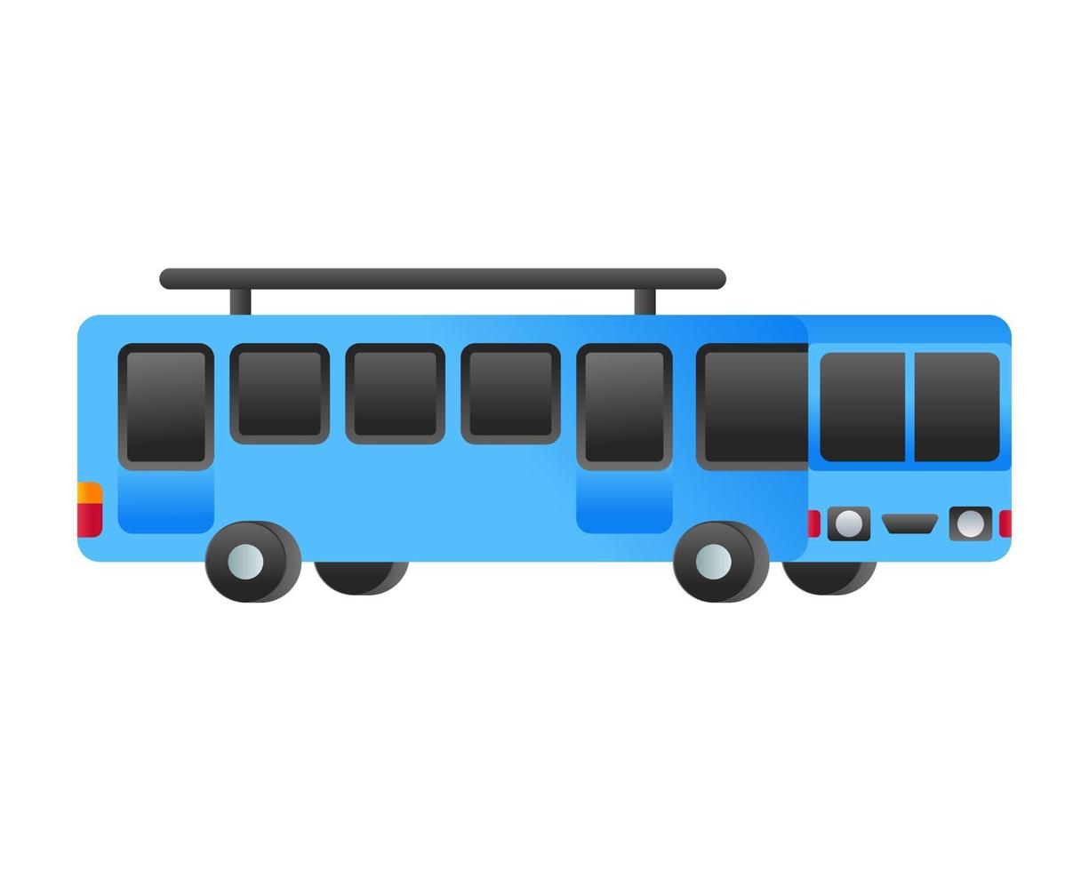 bus openbaar vervoer vector