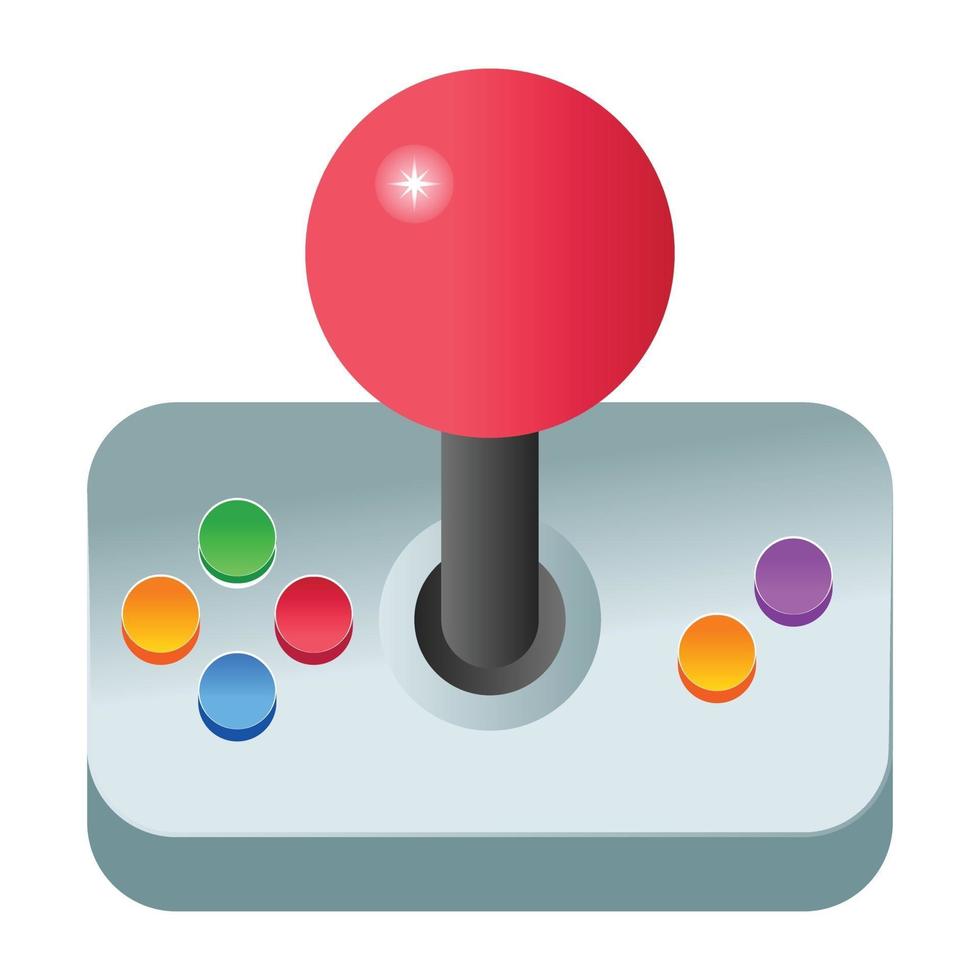 joystick en stuurknuppel vector