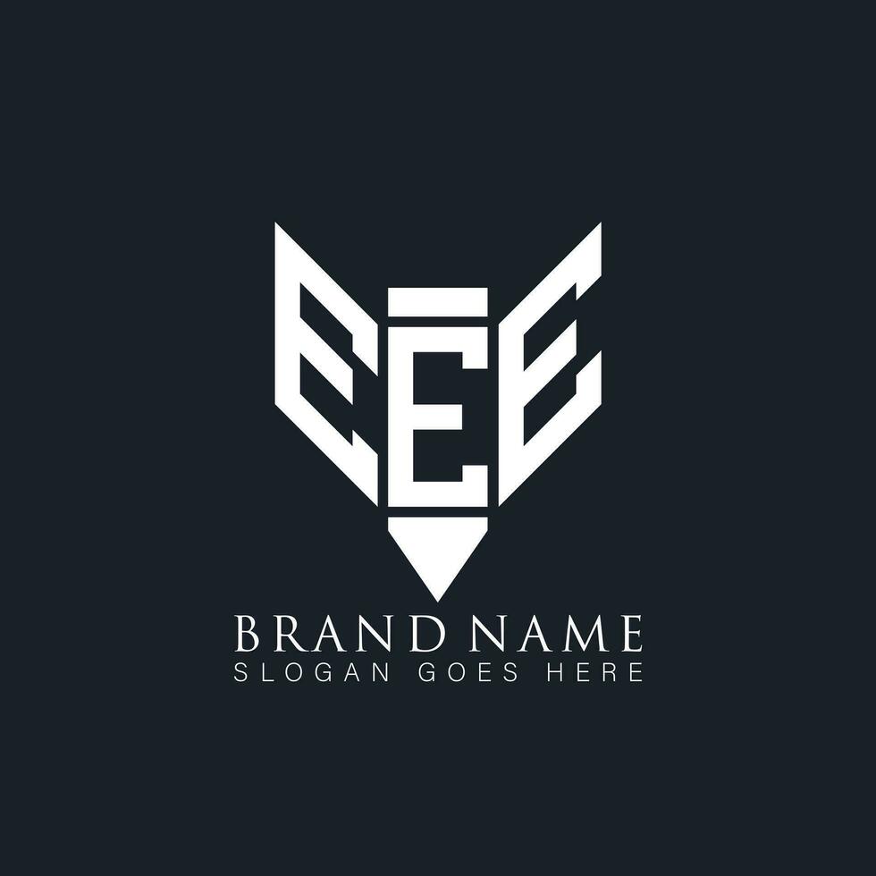 eee brief logo. eee creatief monogram initialen brief logo concept. eee uniek modern vlak abstract vector brief logo ontwerp.