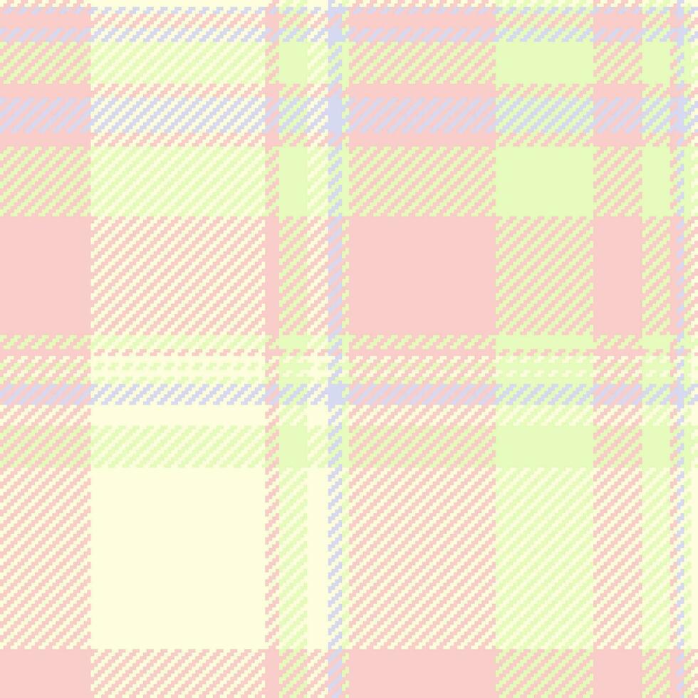 patroon vector controleren van kleding stof Schotse ruit structuur met een naadloos plaid textiel achtergrond.