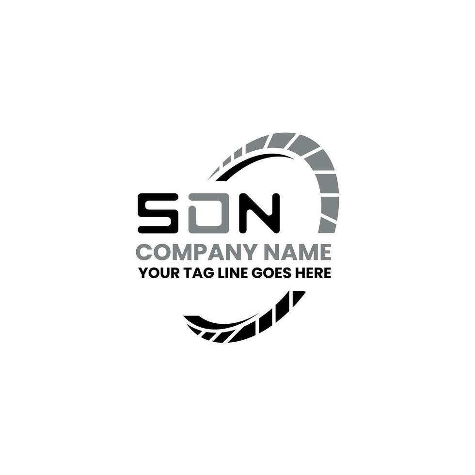 sdn brief logo vector ontwerp, sdn gemakkelijk en modern logo. sdn luxueus alfabet ontwerp