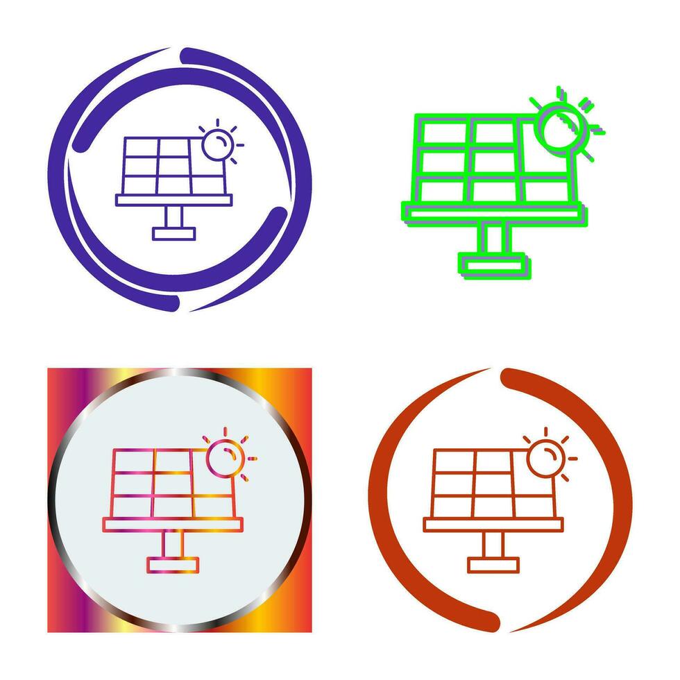 zonne-energie vector pictogram