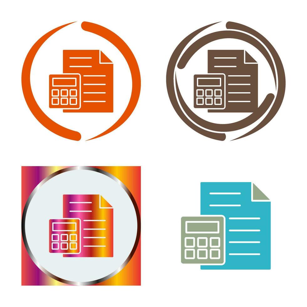 rekenmachine vector pictogram