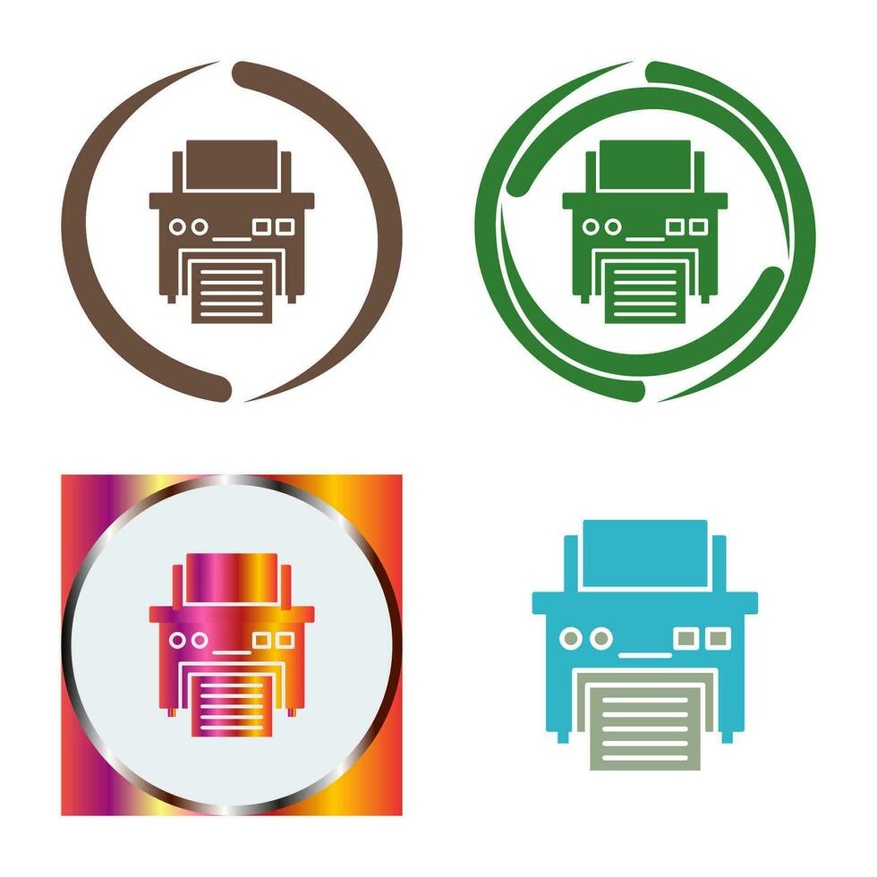 printer vector pictogram