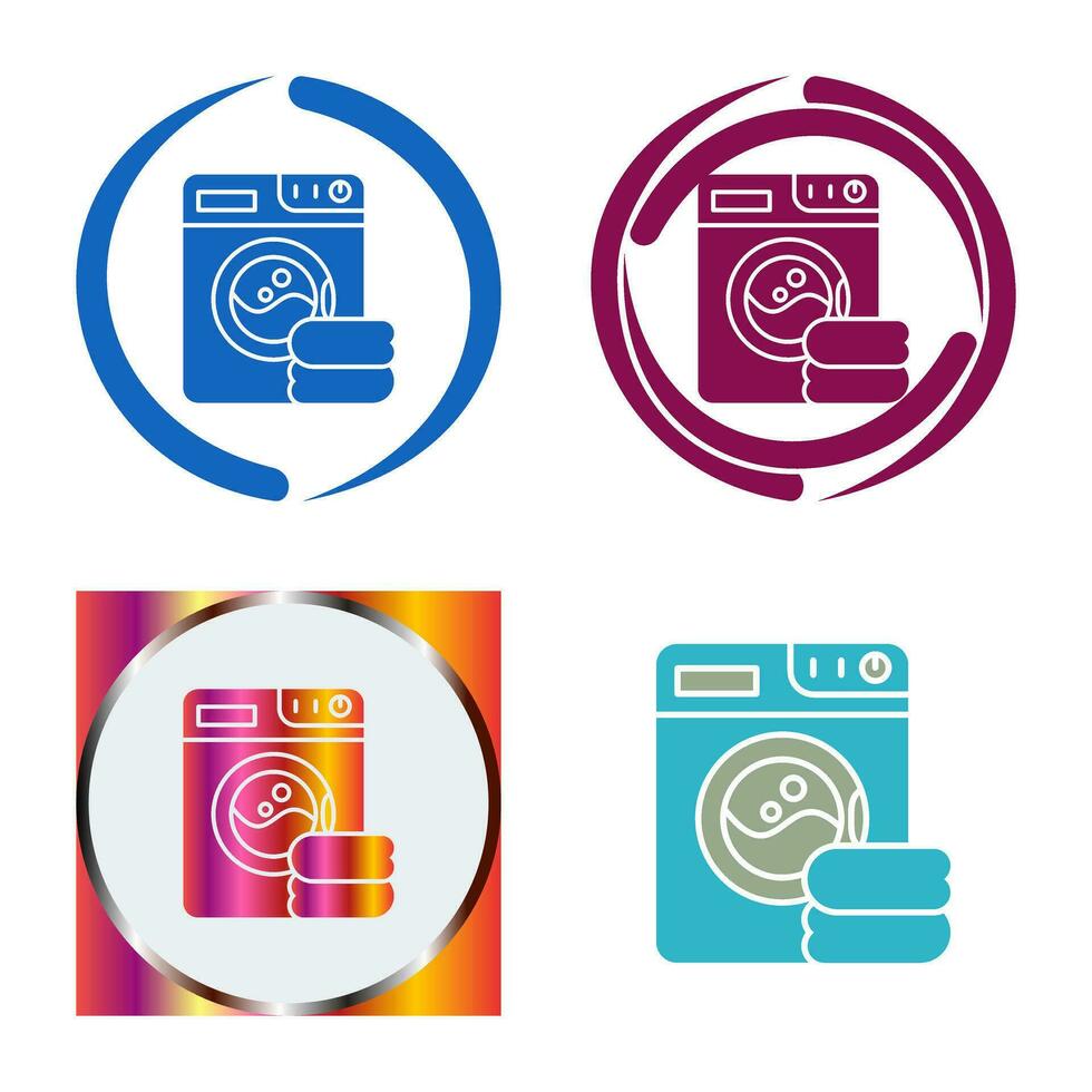 wasmachine vector pictogram