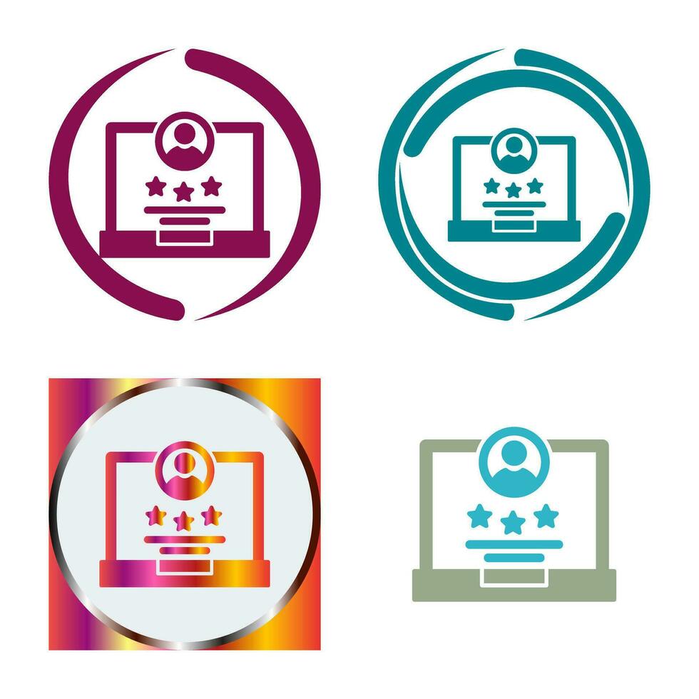 beoordeling vector pictogram