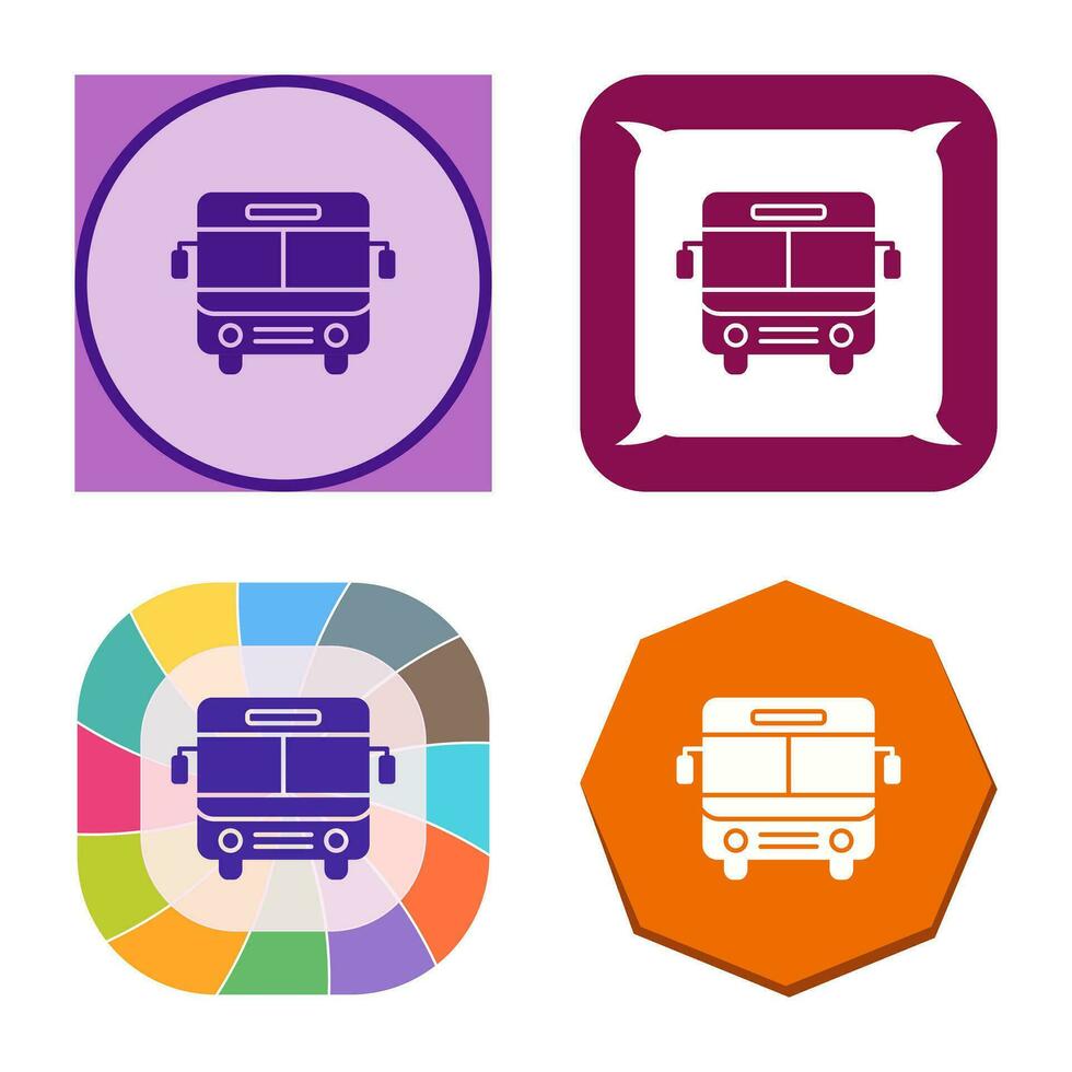 bus vector pictogram