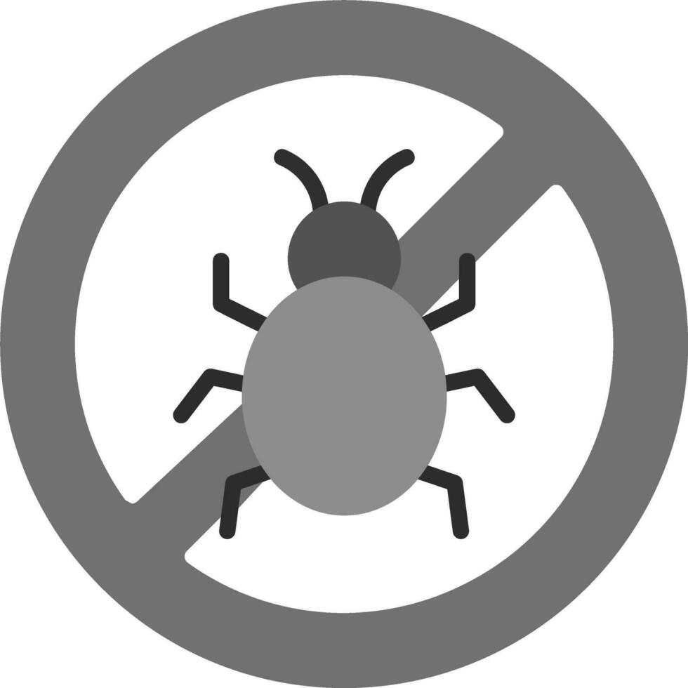 Nee bugs vector icoon