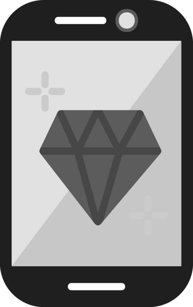 diamant vector pictogram