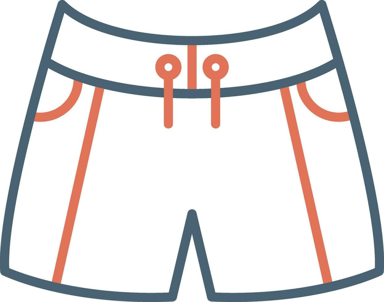 korte broek vector pictogram