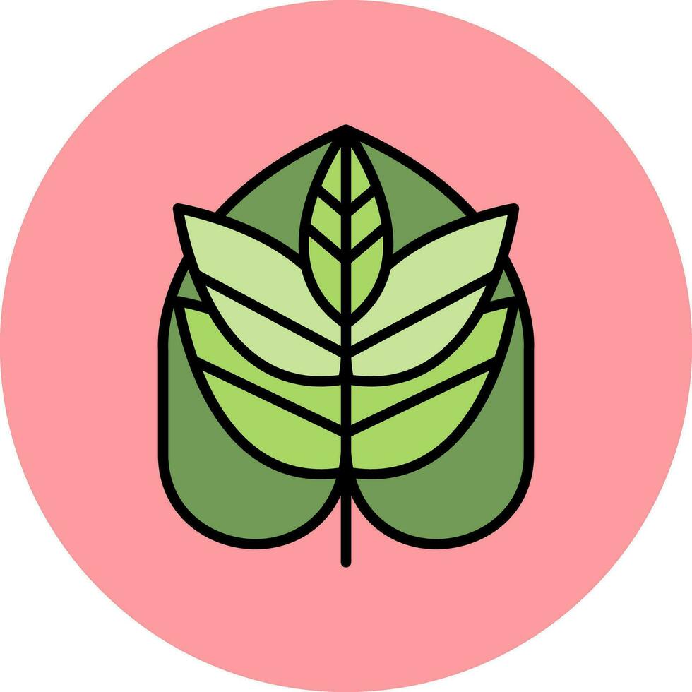 monstera vector icoon