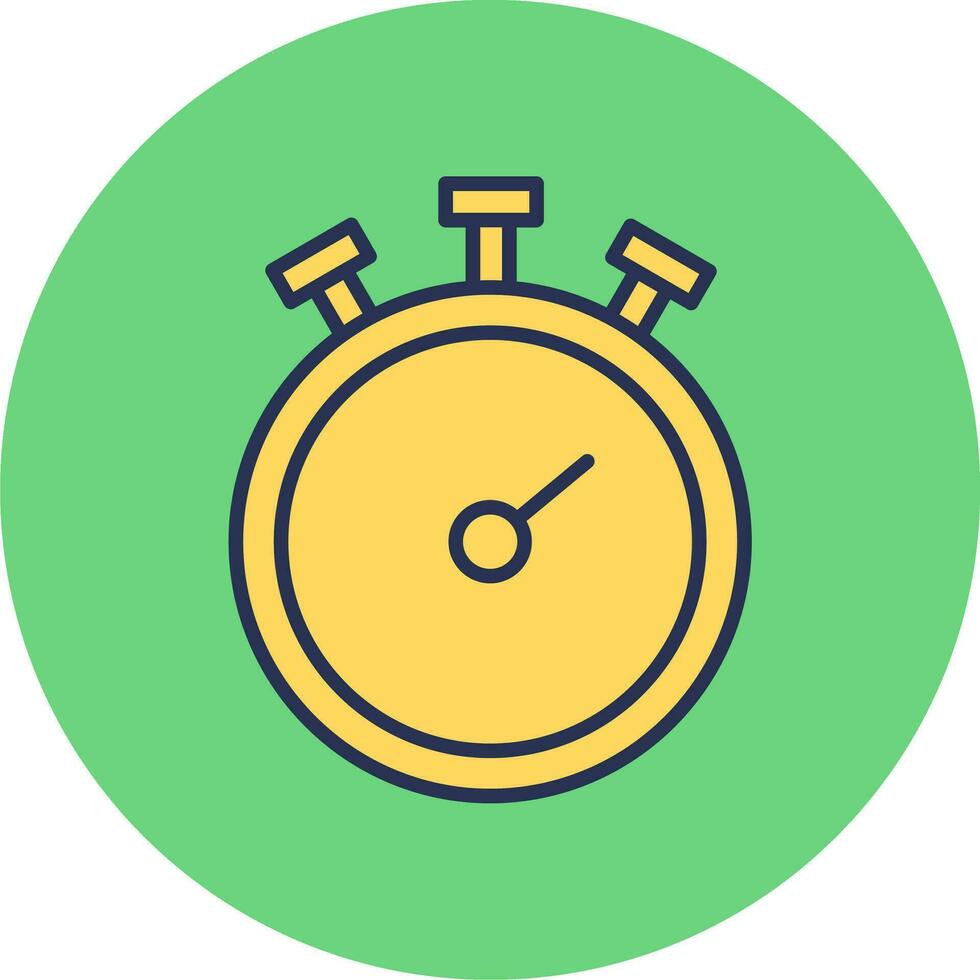 stopwatch vector pictogram