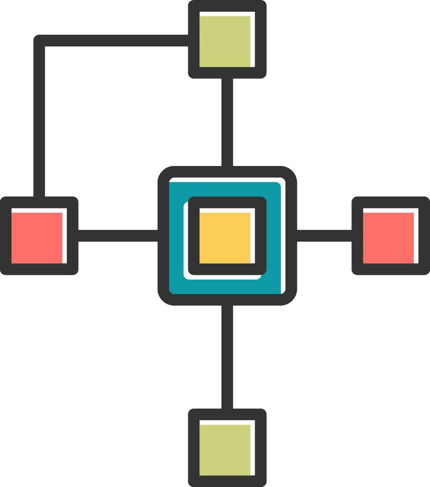 clustering vector icoon