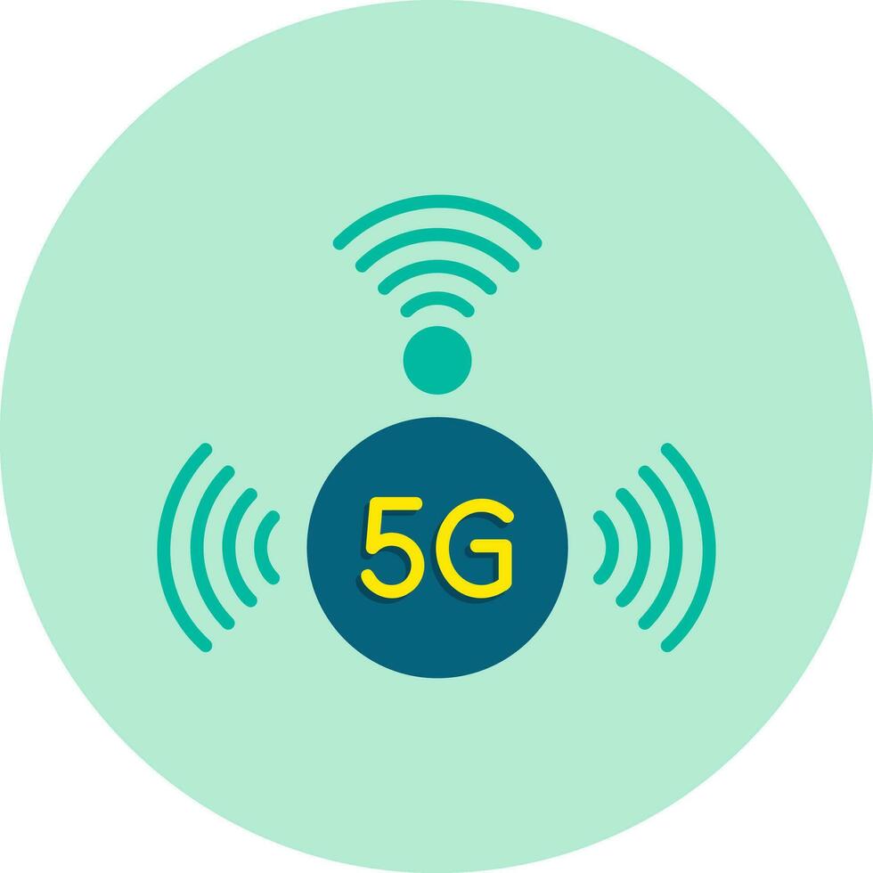 5g vector icoon