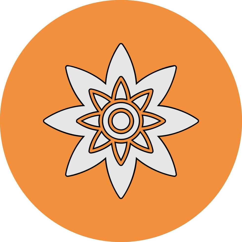 lotusbloem vector icon