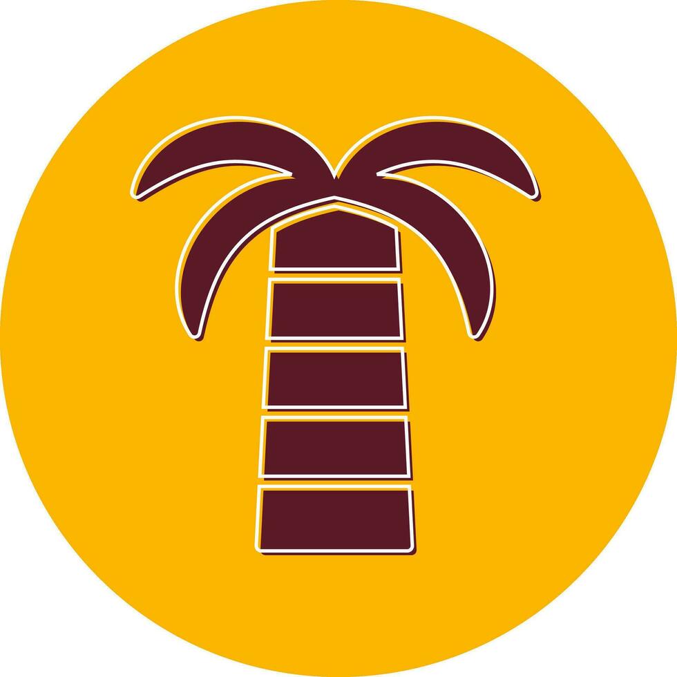 kokosnoot palm vector icoon