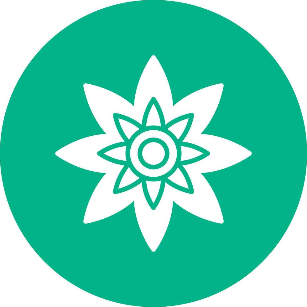 lotusbloem vector icon