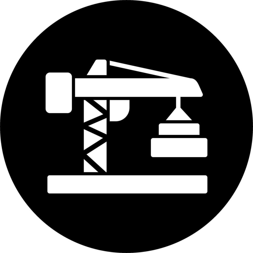 kraan vector pictogram