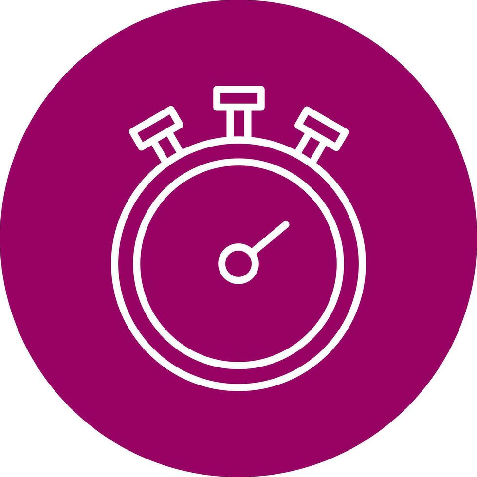 stopwatch vector pictogram