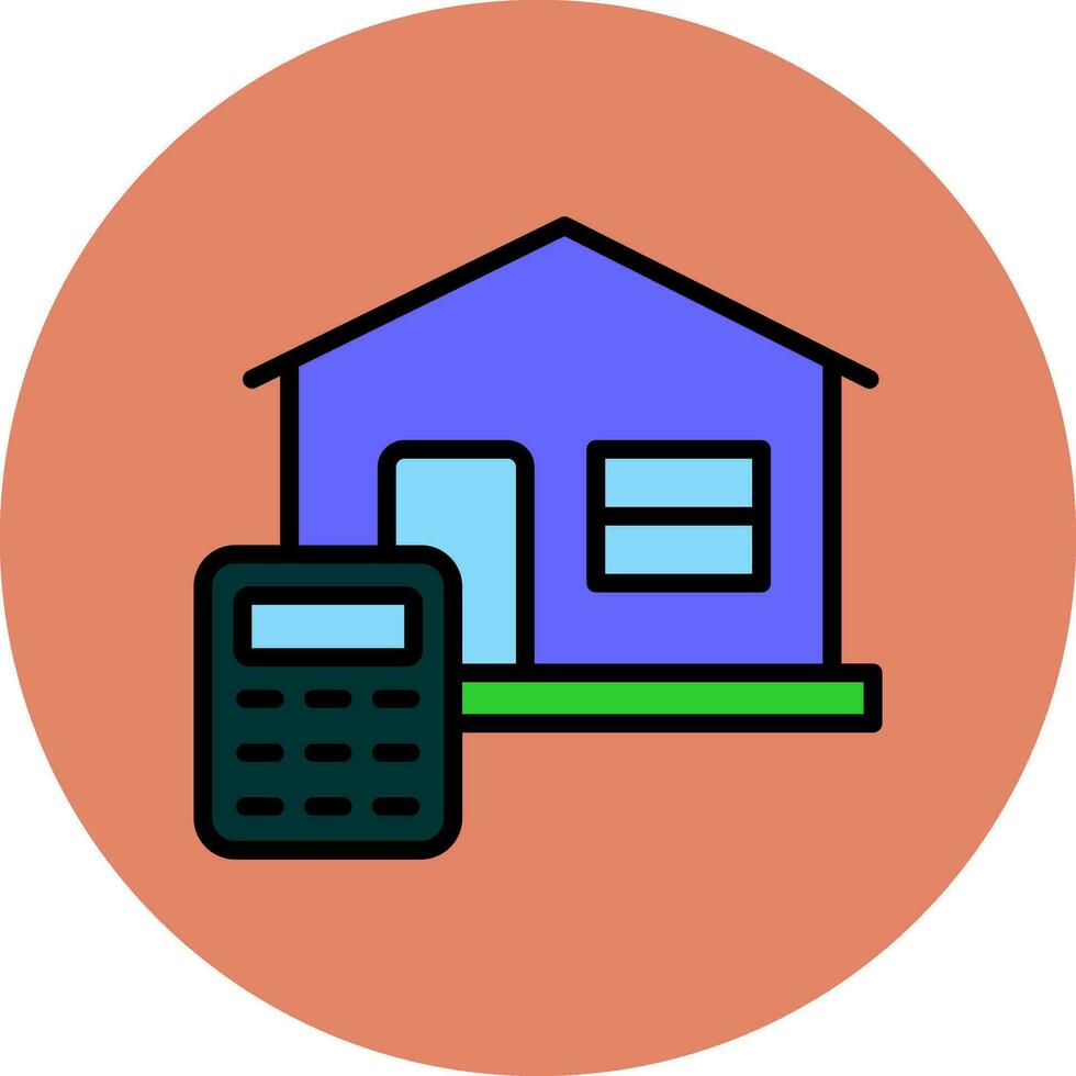 huis begroting vector icoon