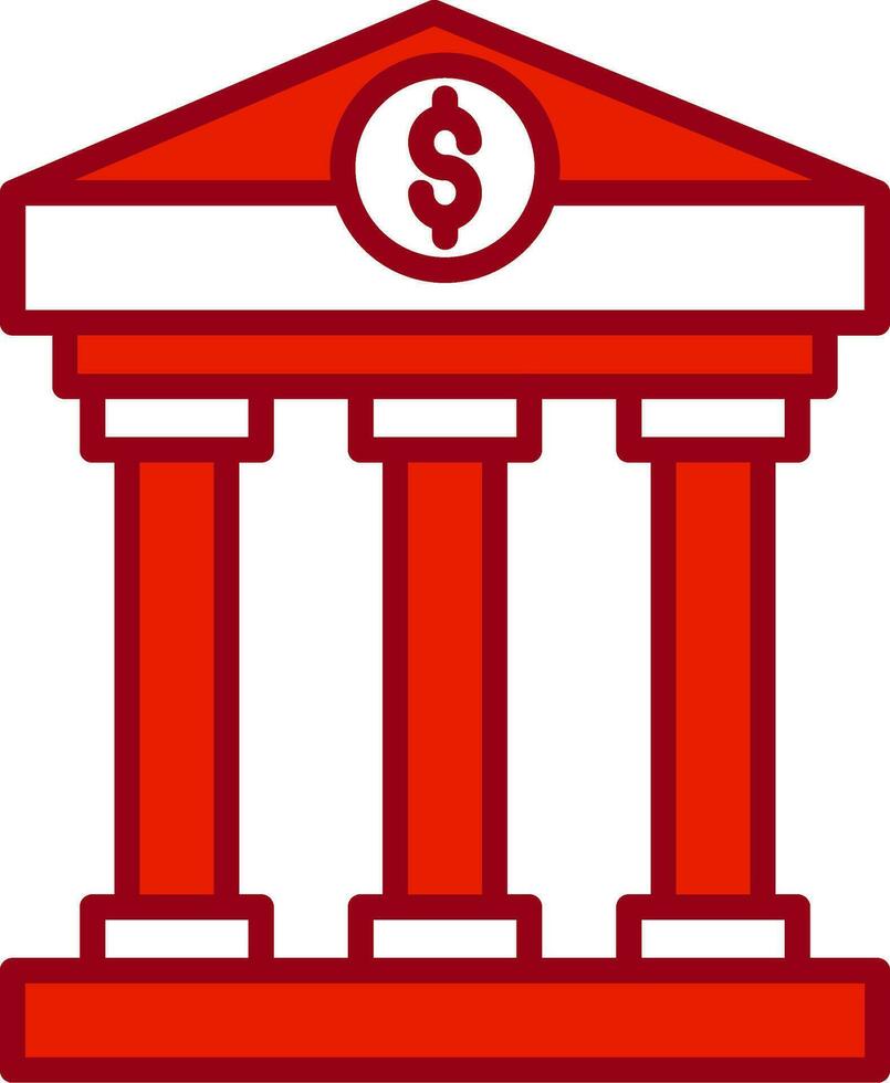 bank vector pictogram