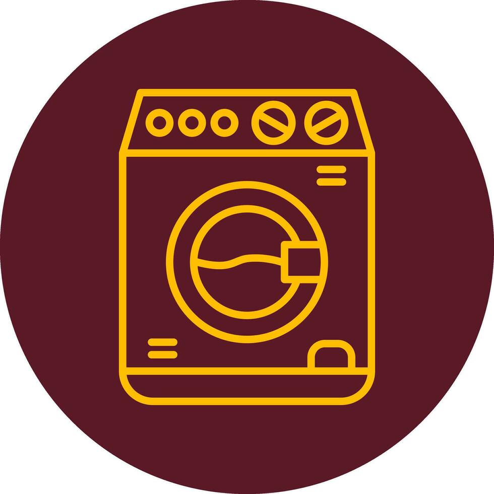 wasmachine vector pictogram