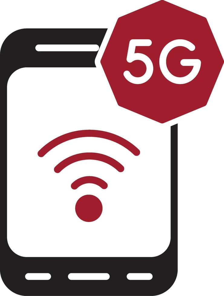 5g vector icoon