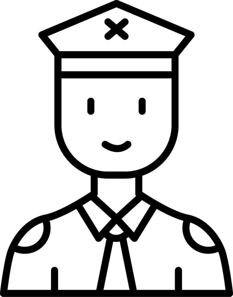 Politie vector icoon