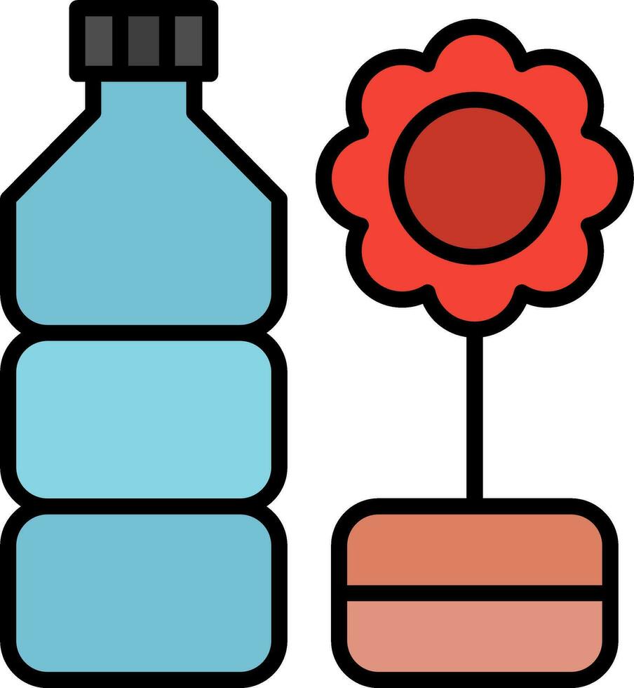 fles vector pictogram