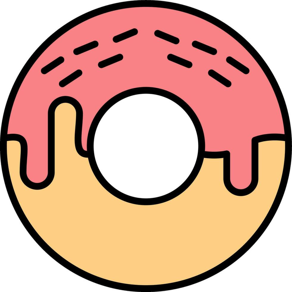 donut vector icoon