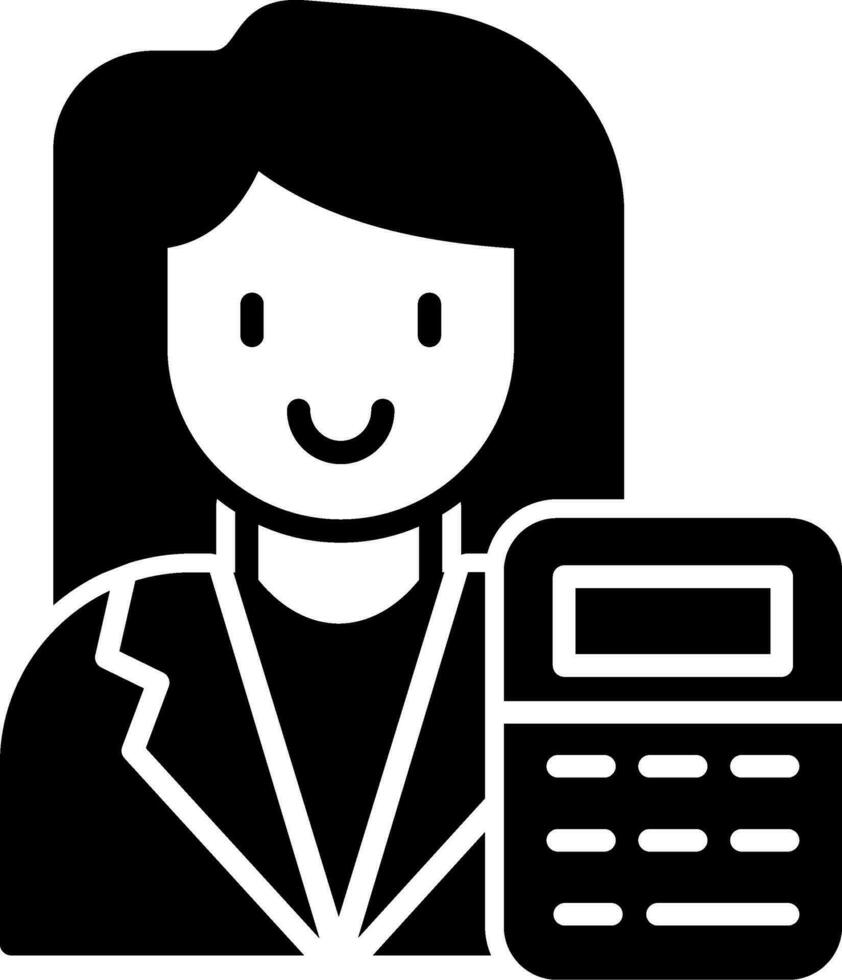 accountant vector icoon