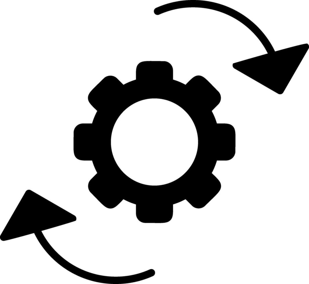 instellingen vector pictogram