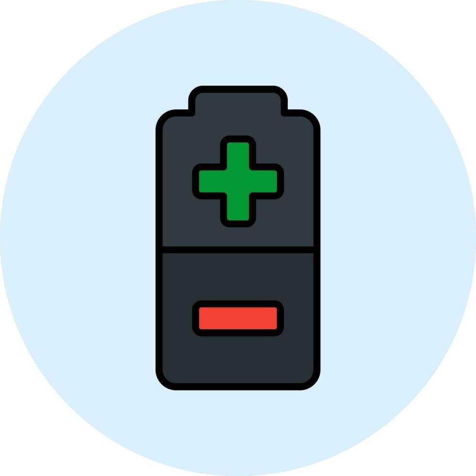 batterij vector pictogram