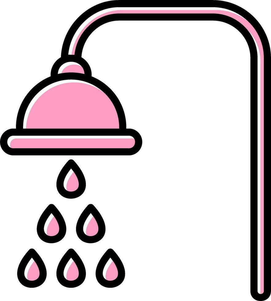 douche vector pictogram