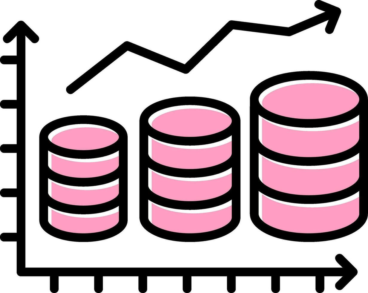 contant geld vector pictogram