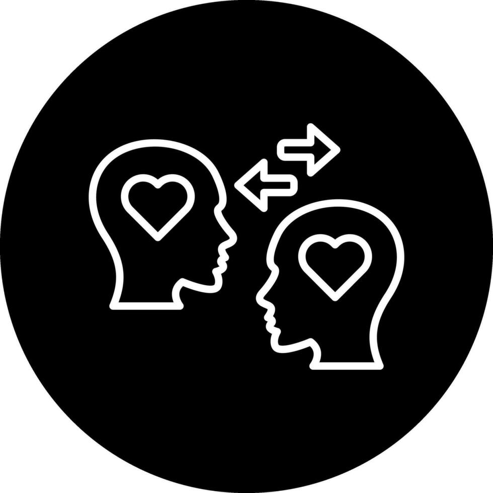 empathie vector pictogram