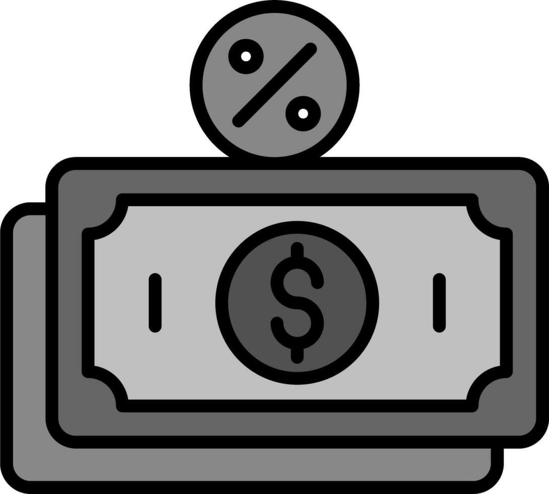 contant geld vector pictogram