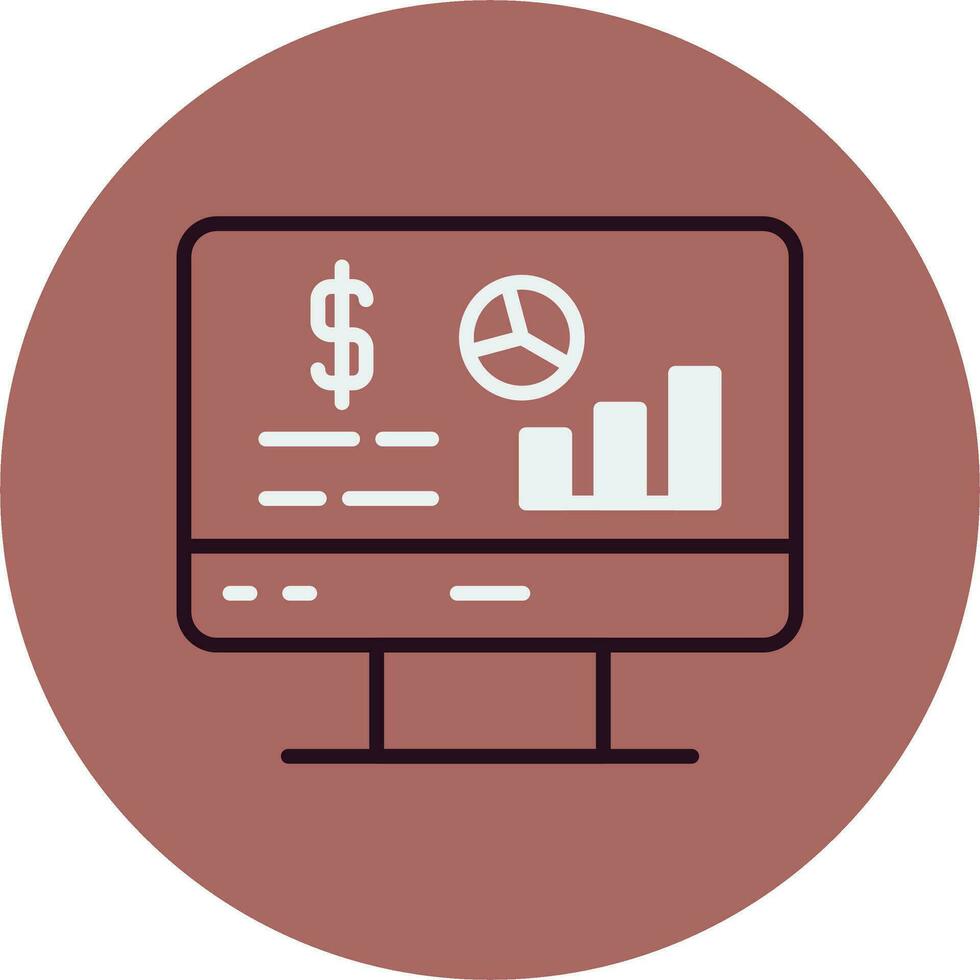 data-analyse vector icoon